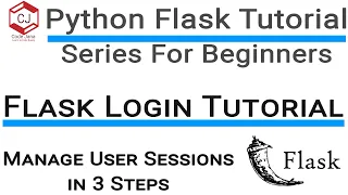 Python Flask Tutorial - Flask Login Tutorial