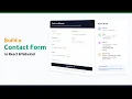 Building a Responsive Contact Form with React