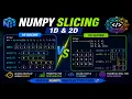 NumPy Slicing Explained 1D 2D Array Slicing Tutorial for Beginners