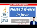 Nested If else if explain with example nested If-else-If statement in java