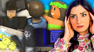 I Tried Playing Games Made For KIDS ...but They Were NOT FOR KIDS!