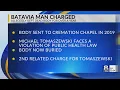 Batavia funeral director charged for not burying a body for a second time