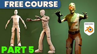 How to Model Characters in Blender (Step-by-Step for Beginners) Part 5