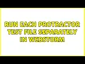 Run each protractor test file separately in Webstorm