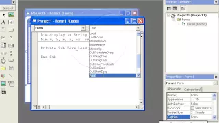 Project 21 visual basic