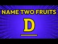 WORD ASSOCIATION GAME ABC SPEED QUIZ Alphabet Quiz Challenge