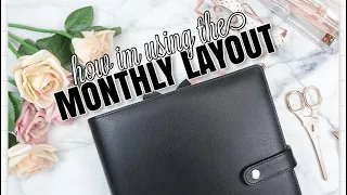 How Im Using The Vintage Botanical MONTHLY Planner At Home With Quita