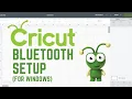 Cricut Bluetooth Setup for Windows With Bluetooth Pin Number