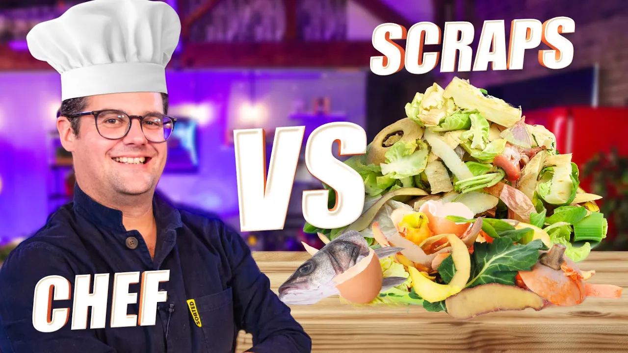 Can a Chef Make Amazing Dishes from Scraps?   Food Scrap Challenge 2