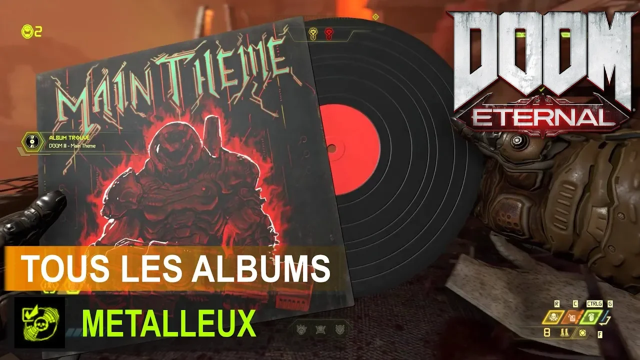 DOOM ETERNAL: Tous les ALBUMS - Métalleux - TROPHEE / SUCCES