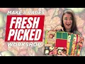 8 Pages One Kit Almost No Scraps Fresh Picked FULL Scrapbook Workshop