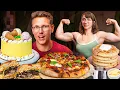 8 000 Calorie Cheat Meal With Bodybuilder LeanBeefPatty