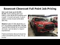 How To ESTIMATE MAKE MONEY Painting Cars