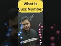 Buzz Number