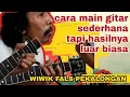 Lagu TEMAN KAWANKU PUNYA TEMAN Bang Iwan Fals, COVER Wiwik Fals Pekalongan...cara main gitar nya mantabbb
