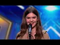 14-year-old Maya Giotea's GOLDEN BUZZER Beyoncé performance! | Auditions | BGT 2025