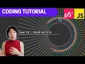 p5 js Coding Tutorial Sleep Tracker Data Visualization