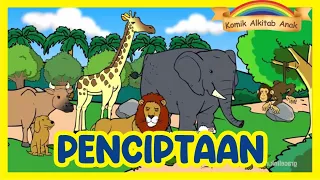 Download PENCIPTAAN | Allah Menciptakan Langit dan Bumi | film slide cerita alkitab sekolah minggu natal MP3