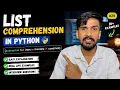 List Comprehension in Python Python Tutorial for Beginners 10 Practical Examples