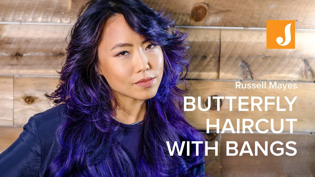 How to do the Butterfly Haircut with Curtain Bangs