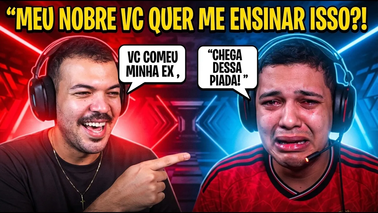 RENAMPLAY HUMlLHADU POR CAUSA DA  EX AO VIVO renanplay fabio jr LUAN GAMEPLAY   RAMSES ANIVERSARIO