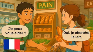 9 Easy French Dialogues |  Real Everyday Conversations (A1–A2)