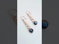 DIY Wire Wrap Shaded Agate Drops - Beginner Friendly Earring Tutorial