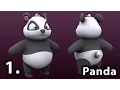 Download Lagu Low Poly Character Modeling | Panda | Part 1.  | Low Poly Animal | 3D Tutorial