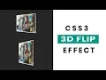 CSS3 3d flip image hover CSS3 Animation Snippets