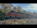 BNSF 7837 ES44DC leads CSX B118 through Manville NJ 2025