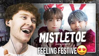 Download FEELING FESTIVE! (BTS JIMIN \u0026 JUNGKOOK - Mistletoe (Christmas Day) | Reaction) MP3