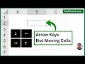 How to fix Arrow Keys Not Moving Cells in Excel