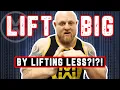 Lift MORE By Lifting Less Westside Barbell Lifter Explains DELOADING for Working Out