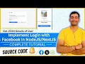 Latest Implement Login with Facebook in Web Application Source Code