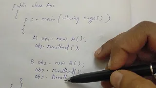 Method Overriding Lecture 26