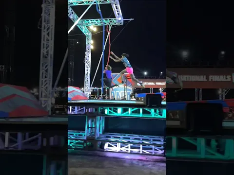 Josiah Pippel vs Nacssa Garemore | Fast Speed Meets Very Difficult Obstacles in This Tough Run | ANW