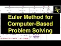 Simple Physics Engine for Simulation Numerical Solution of Differential Equations