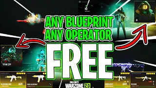 How to unlock FREE store BLUEPRINTS OPERATORS in Warzone 2