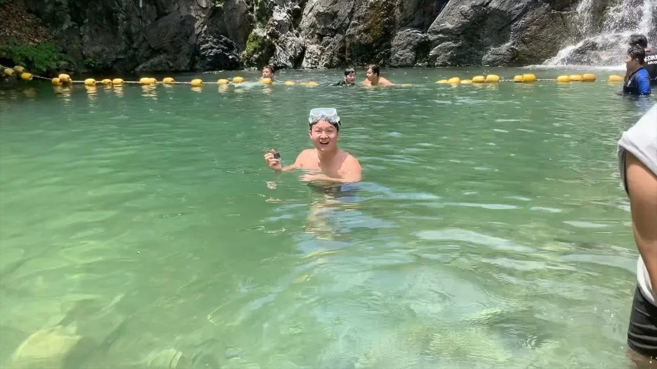 [수심 깊은, 최소4M] 경남 지리산에 있는 "백운(동)계곡", Korean waterfall 썸네일