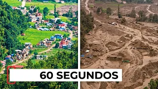 Un pueblo desapareció en 60 seg | Aluvion Nepal-Tíbet