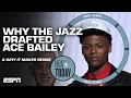 Download Lagu Why the Jazz drafted Ace Bailey despite reports of him not wanting to play there 👀 | NBA Today