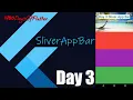 Day 3 Speed Code Custom Scroll view Sliver App Bar flutter Code With Nix