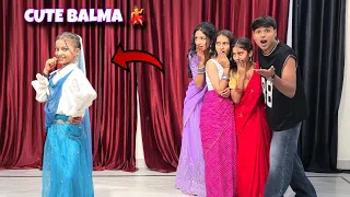 Cute Balma Dance Challenge 💃 1st Round Competition 
