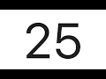 25 Second Timer