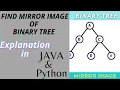 Print Mirror Image of Binary Tree Java Python Implementation Binary Tree Data Structure