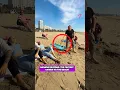 Download Lagu Karma Hits Back Fast on the Beach! #shorts