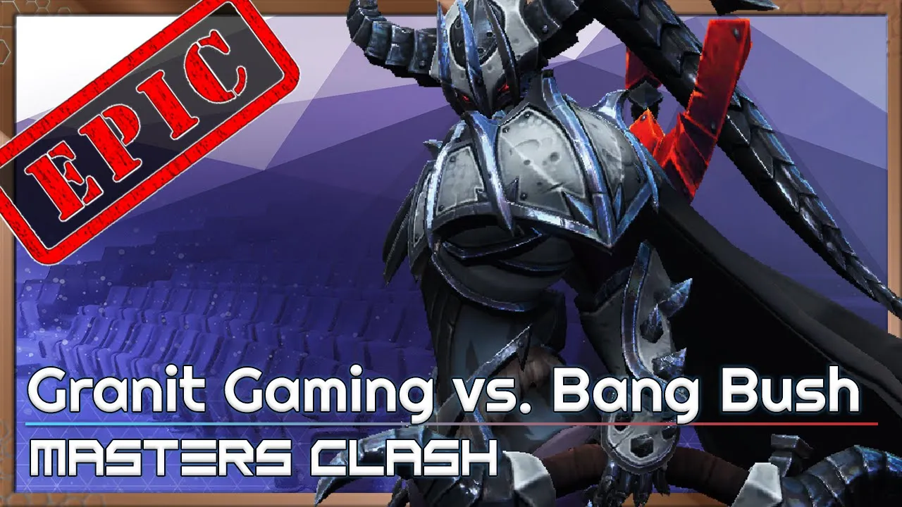 Granit Gaming vs. Bang Bush - Masters Clash Q3 - Heroes of the Storm 2022