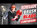 BRUSH BLADE COMPARISON - FORESTER vs RENEGADE BLADES