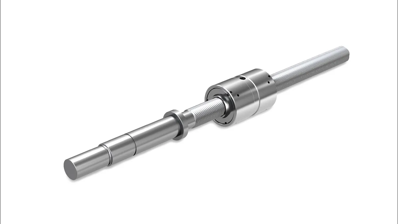 Schaeffler planetary roller screw 3D animation