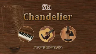 Chandelier - Sia (Acoustic Karaoke)